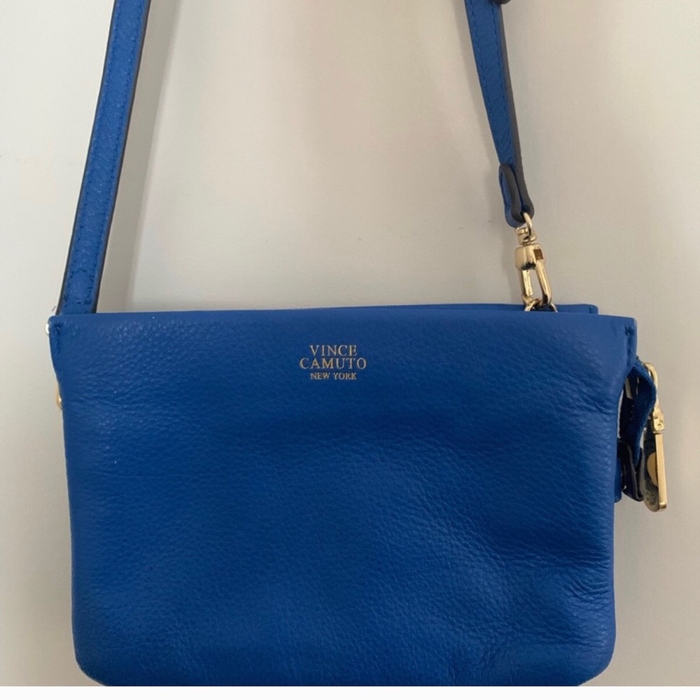 Vince Camuto small blue bag